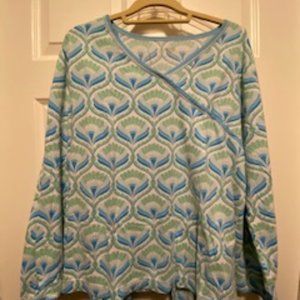 Asian Wrap Organic-Cotton Pajamas